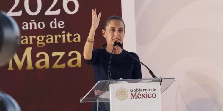 Sheinbaum llega a Culiacán para encabezar encuentro con sinaloenses