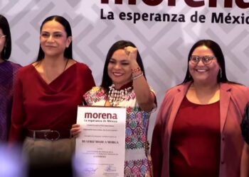 Morena escoge a Beatriz Mojica como coordinadora de transformación en Guerrero; rinde protesta por el cargo