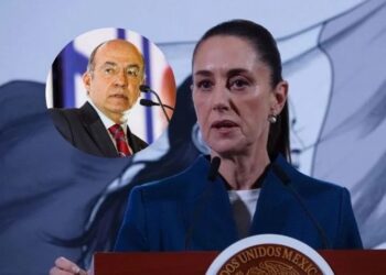 Claudia Sheinbaum reacciona a reaparición de Felipe Calderón