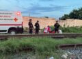 Mujer resulta lesionada tras ser golpeada por el tren en Culiacán