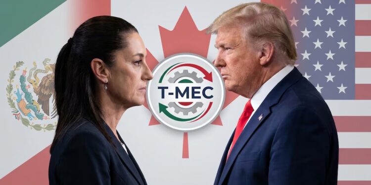 Trump asegura una “excelente relación” con México ante dudas sobre el T-MEC