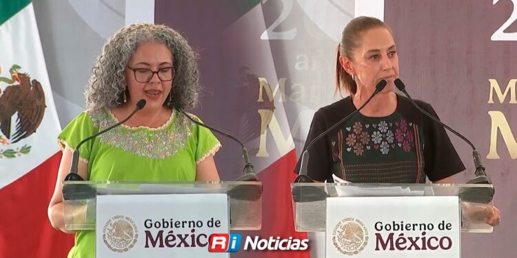 Gobernadora de Sinaloa destaca respaldo de Sheinbaum ante ola de violencia