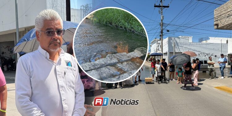 Promete Jumapam solucionar en una semana derrame de aguas negras en la colonia Juárez