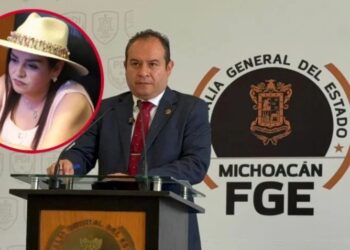Grecia Quiroz podría ser detenida si no entrega los celulares de Carlos Manzo, advierte Fiscalía de Michoacán