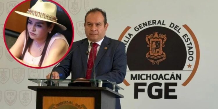 Grecia Quiroz podría ser detenida si no entrega los celulares de Carlos Manzo, advierte Fiscalía de Michoacán