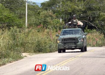 Fuerte operativo de Marina se registra en El Roble, al sur de Mazatlán