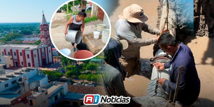 Persisten fallas de agua en Villa Unión; colonias siguen sin suministro