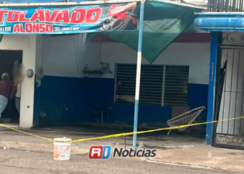 Atacan a balazos autolavado en la colonia Miguel Hidalgo de Culiacán