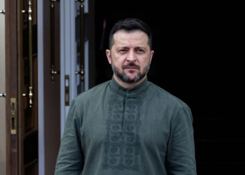 Avión de Zelensky estuvo a punto de ser alcanzado por un dron