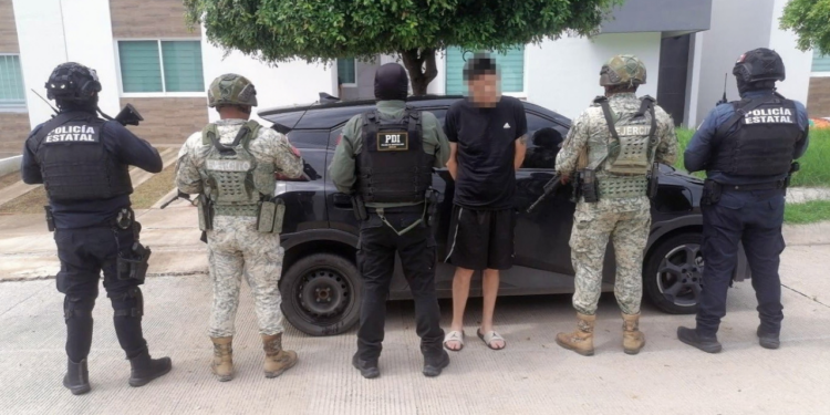 Detienen a Luis Alfonso “N” presunto implicado en ocho robos cometidos en Culiacán
