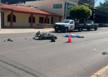Muere mujer tras ser atropellada por motociclista en Culiacán