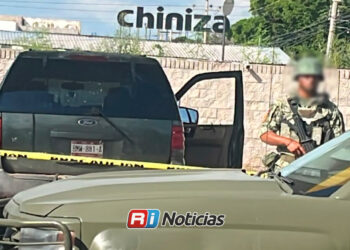 Matan a dos hombres a balazos en gasolinera del sector Humaya
