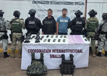 Detienen a dos hombres armados tras denuncia anónima en Concordia