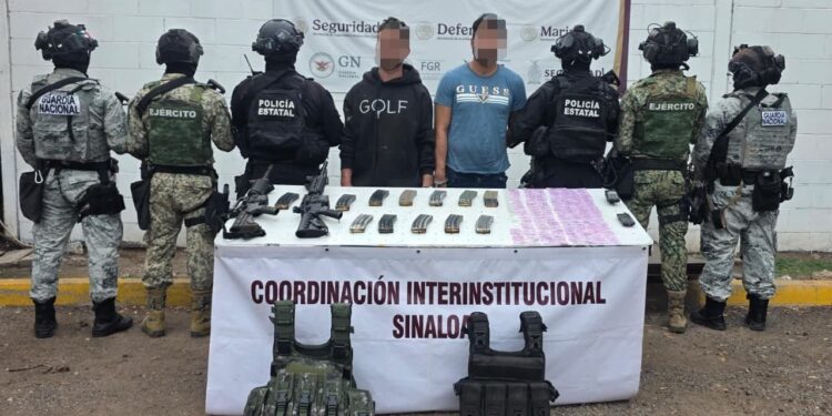 Detienen a dos hombres armados tras denuncia anónima en Concordia