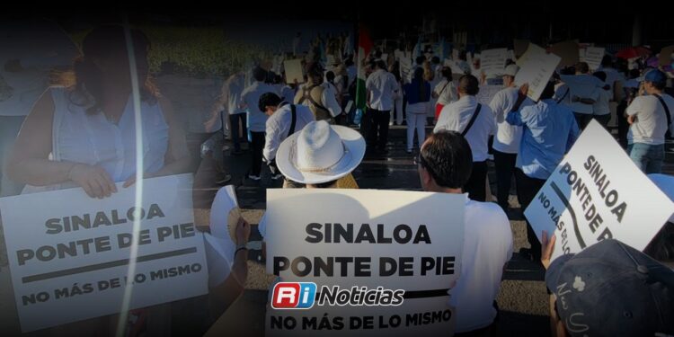 Culiacán se pone de pie: ciudadanos marchan hoy para exigir paz en Sinaloa