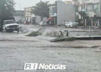 Lluvias elevan hasta 60% de su capacidad de canales en Culiacán