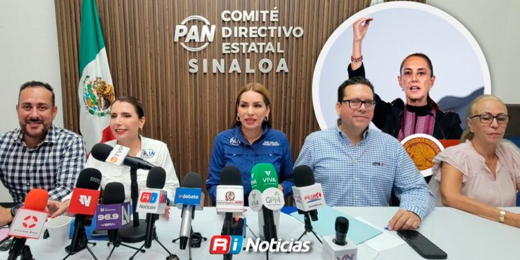 PAN Sinaloa exigirá resultados a Sheinbaum ante violencia y feminicidios en Sinaloa