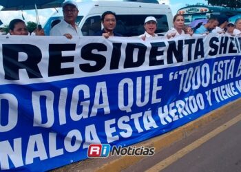 ” La presidenta vino a faltamos al respeto”: PAN Siinaloa