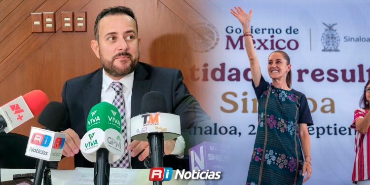 Jorge González cuestiona visita de Sheinbaum y exige cuentas en Sinaloa