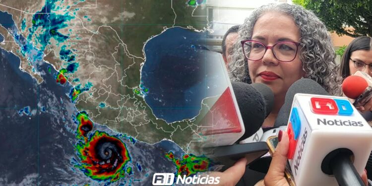 Sinaloa se mantiene alerta ante posibles cambios en la trayectoria del huracán Polo: Gobernadora