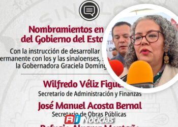 Graciela Domínguez sacude su gabinete y anuncia seis nuevos nombramientos