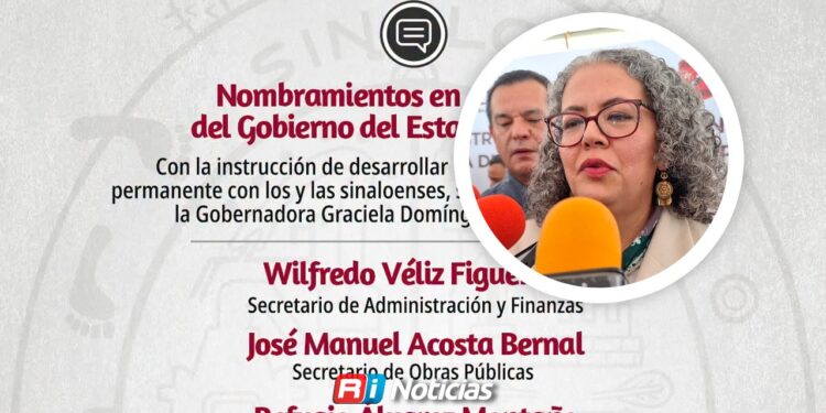 Graciela Domínguez sacude su gabinete y anuncia seis nuevos nombramientos