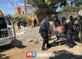 Muere hombre tras ser atacado a balazos en la colonia San Antonio en Mazatlán