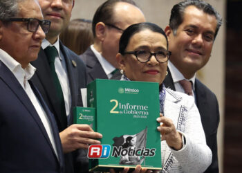 Rosa Icela Rodríguez entrega Segundo Informe de Gobierno en la Cámara de Diputados