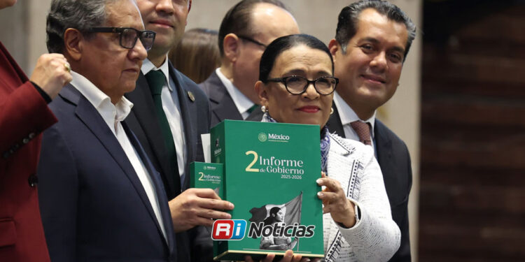 Rosa Icela Rodríguez entrega Segundo Informe de Gobierno en la Cámara de Diputados