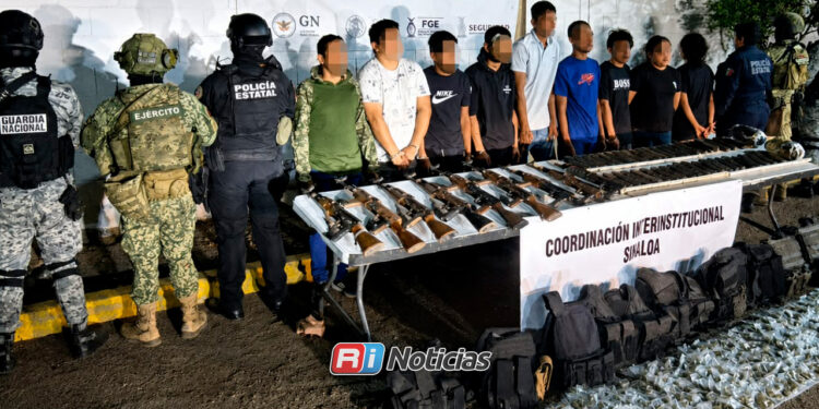 Vinculan a proceso a nueve personas detenidas con armas y droga en El Rosario