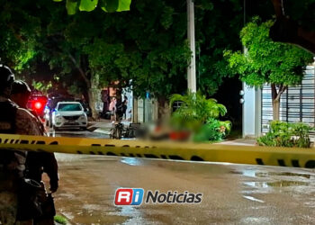 Asesinan a motociclista frente a vivienda en el fraccionamiento Alameda