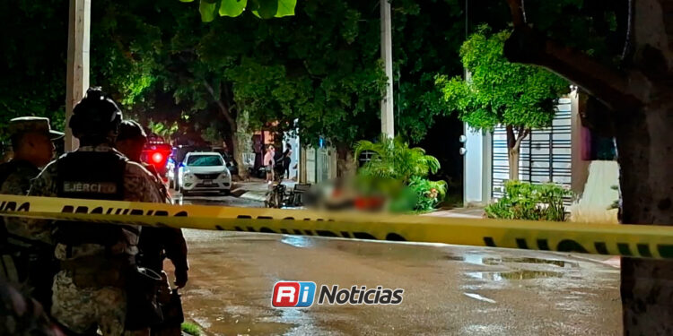 Asesinan a motociclista frente a vivienda en el fraccionamiento Alameda