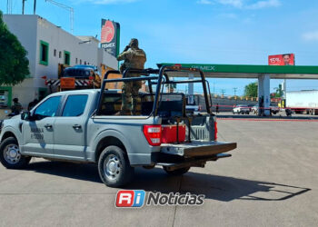 Balean a un hombre dentro de gasolinera al sur de Mazatlán
