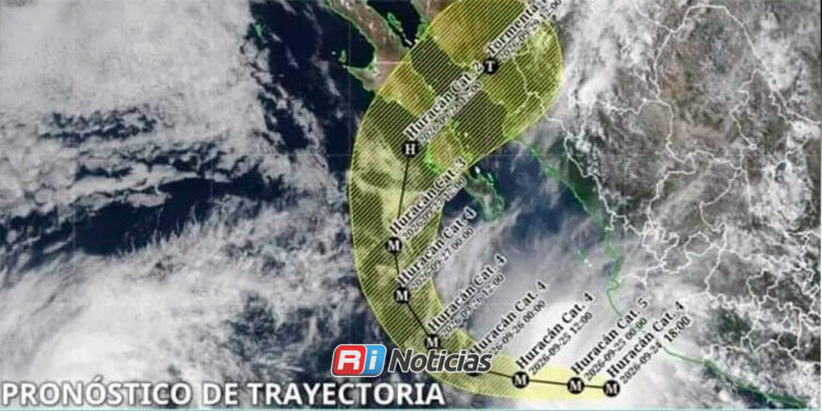 Polo se acerca al noroeste y mantiene bajo vigilancia al norte de Sinaloa