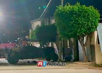 Ataque a balazos contra ocupantes de un RZR deja dos heridos en Los Lirios