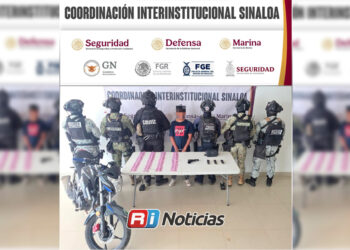 Detienen a hombre con pistola y 200 dosis de cristal en El Rosario