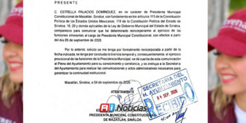 Estrella Palacios anuncia su regreso a la Presidencia Municipal de Mazatlán