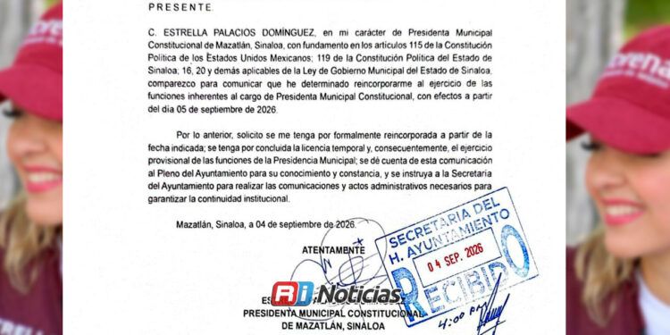 Estrella Palacios anuncia su regreso a la Presidencia Municipal de Mazatlán