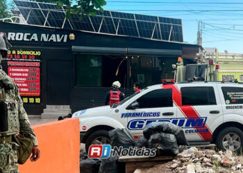 Balean negocio de sushi en la colonia Lázaro Cárdenas, en Culiacán