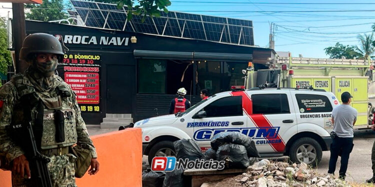 Balean negocio de sushi en la colonia Lázaro Cárdenas, en Culiacán