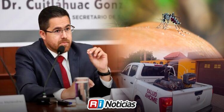 Sinaloa registra 563 casos de dengue; Ahome concentra la mayor incidencia