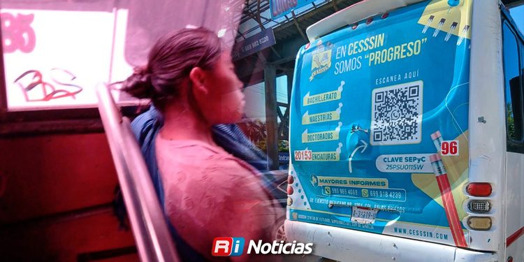 Usuarios del transporte público denuncian falta de aire acondicionado en la ruta Puertas del Sol