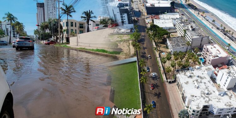 Lluvias dejan hasta 500 reportes semanales de drenaje en Mazatlán