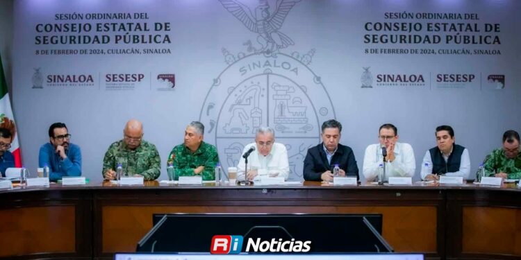 Rubén Rocha Moya convocó a la última reunión del Consejo de Seguridad en febrero de 2024