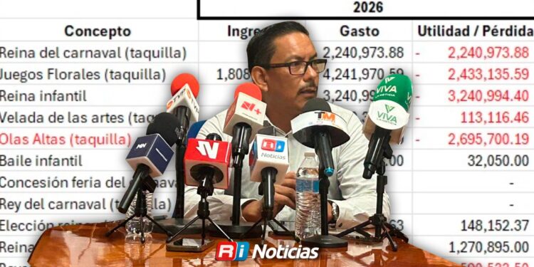 Carnaval de Mazatlán cuesta el doble de lo que genera; Observatorio plantea regularlo y hacerlo autosuficiente