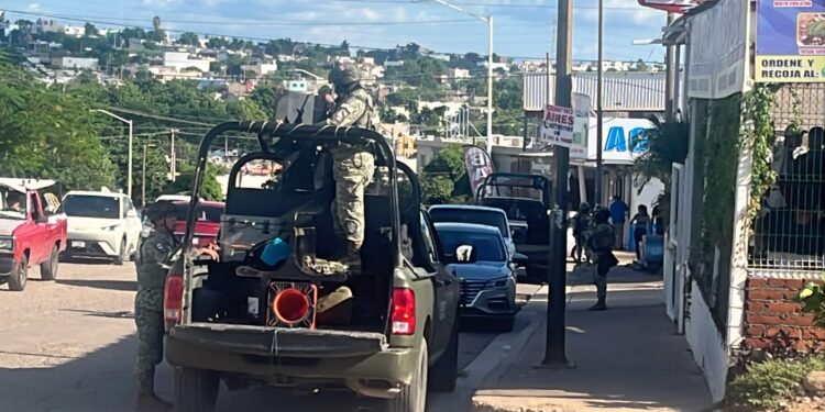 Hombre resulta herido de bala en la colonia Felipe Ángeles, Culiacán