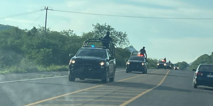 Agresión armada contra autoridades provoca operativo en Jesús María, Culiacán