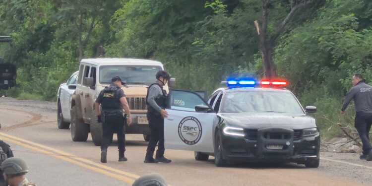 Persecución y balacera termina con cuatro detenidos en las inmediaciones de Jesús María, en Culiacán