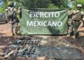 Ejército asegura armas y municiones en campamento abandonado en Concordia