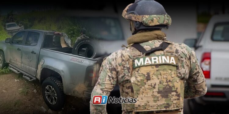 Marina localiza a dos mujeres privadas de su libertad y asegura armamento en Sinaloa